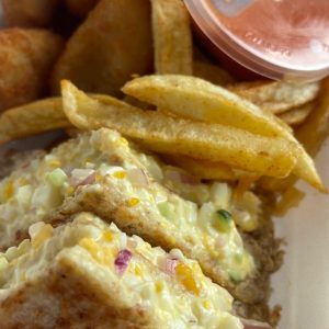 Egg & Mayo Sandwich, Chips & 4 Nuggets