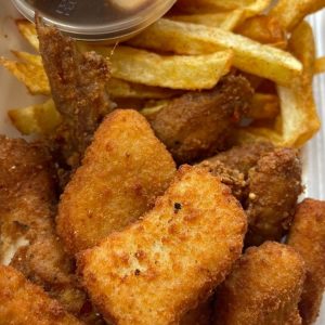 5 Nuggets, 6 Wings & Chips