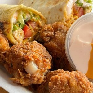 Wrap & 4 Wings