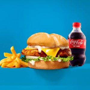 Pedro's Don Pedro Burger, Chips & 300ml Buddy
