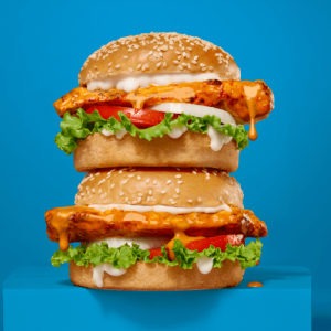 Pedro's Double Up 2 x Chicken Burgers