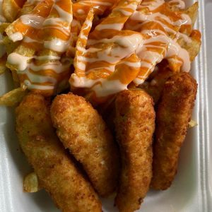 4 Strips & Fries