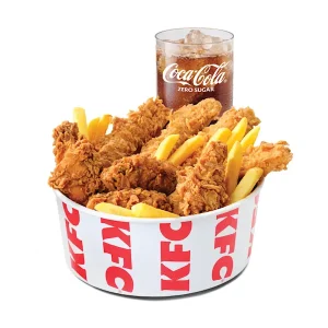 KFC Mighty Bucket Zing: 4W+4S